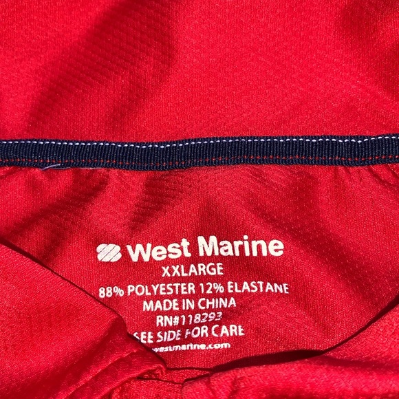 West Marine Mens Polo Style Shirt - Picture 2 of 3